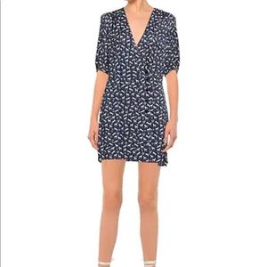 Maje midi horse pattern dress